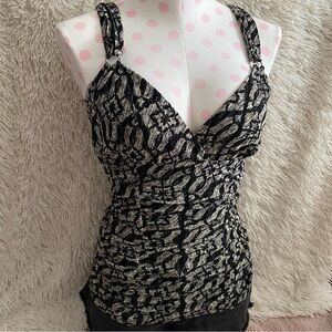 Y2K Express Sparkly Tank Top